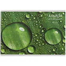 Купить Альбом для рисования Listoff, Nature, А4, 40 листов, на скрепке — Фото №1