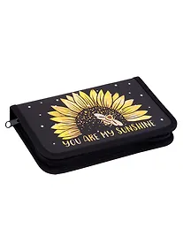 Купить Пенал 1отд. "Подсолнух" 190*115мм, молния, мат.ламинация, 3D лак, таблица умножения, инд.уп. — Фото №1