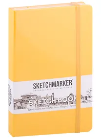 Купить Скетчбук 13*21 80л "Sketchmarker" оранжевый, нелинованн. 140г/м2, слоновая кость, тв.обл. — Фото №1