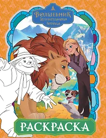 Купить Волшебник Изумрудного города. Раскраска (оранжевая) — Фото №1