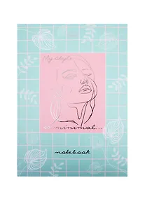 Купить Книга для записей А4 80л кл. "В моём стиле" 7БЦ, мат.ламинация, 3D фольга — Фото №1