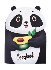 Купить Книга для записей "Панда с авокадо", А5+, 40 листов — Фото №1