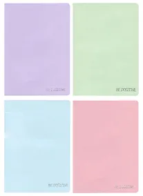Купить Тетрадь Be positive, 42 листа, в ассортименте — Фото №1