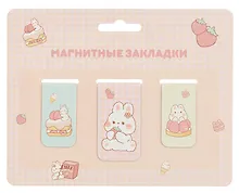 Купить Магнитные закладки Kawaii Кролики (3 шт) (12-Duocai-202311-6) — Фото №1