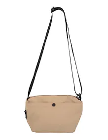 Купить Сумка с кнопкой и карманами (хаки) (25х15) (PU) (12-12721-202507- B3) — Фото №1