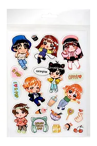 Купить Набор наклеек для детей. Серия "Стикеры для фанатов". К-рор — Фото №1