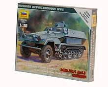 Купить Сборная модель Немецкий бронетранспортер Ханомаг, 6127, ЗВЕЗДА — Фото №1