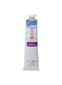 Купить Краска акриловая "Ладога" серая,46 мл,в тубах, ЗХК — Фото №1