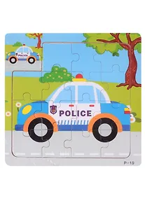 Купить Развивающая рамка "Полицейская машина" — Фото №1