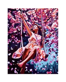 Купить Картина по номерам LORI "Весеннее настроение", холст на подрамнике 30х40 см — Фото №1