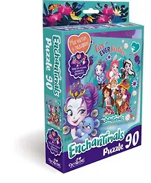 Купить Пазл, Оригами Энчантималс 90эл. +браслетик, магнитик Fur ever Besties 03552 — Фото №1