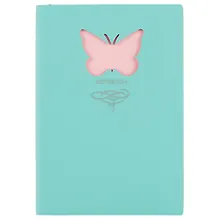 Купить Книга для записей Butterfly, А5, 80 листов, розовый — Фото №1