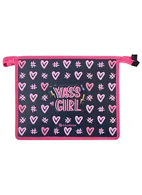 Купить Папка для тетрадей А5 "YES GIRL" молния, пластик — Фото №1