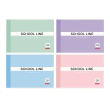 Купить Альбом для рисования Listoff, "Микс цветов", А4, 20 листов, на склейке, в ассортименте — Фото №1