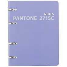 Купить Тетрадь на кольцах в клетку Listoff, "Pantone line 2715С", 120 листов — Фото №1