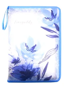 Купить Папка для тетрадей А4 Tranquilliti пластик, молния с трех сторон, 33*23*2,5 — Фото №1