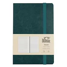 Купить Записная книжка А6- 96л лин. "Joy Book. Морской залив" 7БЦ., иск.кожа, тонир.форзац, тонир.блок, скругл.углы, сшит.блок, ляссе, резинка, карман на задн.форзаце — Фото №1