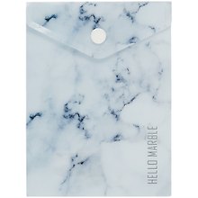 Купить Папка -конверт «Hello Marble» А6 на кнопке, вертикальная — Фото №1