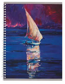 Купить Тетрадь в линейку Listoff, "Парусник", А4, 60 листов — Фото №1