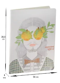 Купить Тетрадь 36л нелин. "Handsome uncle", сшивка, ассорти — Фото №1