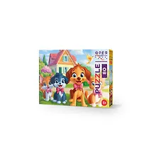 Купить Пазл "ФРЕЯ" "Веселые пушистики", 80 элементов — Фото №1