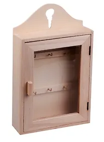 Купить Ключница со стеклом, 20*16*4 см (дерево) (11-08023-AM-018) — Фото №1