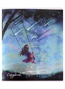 Купить Тетрадь в клетку Феникс+, "Мечтательница", 48 листов, в ассортименте — Фото №1