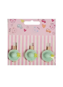 Купить Набор прищепок декоративных, 3 шт, полистоун,шляпа мятная — Фото №1