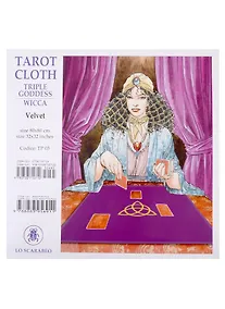 Купить Скатерть для гадания "Ведьма" для карт таро (80х80) — Фото №1