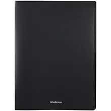 Купить Папка 10ф А4 "Matt Classic" пластик, черный, Erich Krause — Фото №1