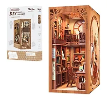 Купить SZ03 Конструктор интерьерный – сборный домик CuteBee - Секретный Ритм, 355 деталей (материалы: дерево, картон, пластик, металл), со световыми эффектами (подсветка интерьера), с питанием от 2хААА батареек (не включены), серия DIY, возраст 14+ — Фото №1