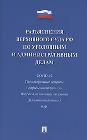 Купить Разъяснения Верховного Суда Российской Федерации по уголовным и административным делам — Фото №1