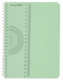 Купить Тетрадь в клетку Listoff, "Мятная тетрадь", А5, 80 листов — Фото №1