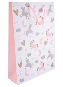 Купить Пакет А4 36*12*27 "Единорог.Basic" дет., бум.мат.ламинат — Фото №1