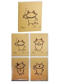 Купить Записная книжка "Cute cat" А6- 40 листов нелинованная — Фото №1