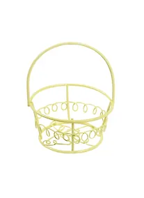 Купить Кукольные аксессуары, желтая корзинка (11-00836-33) — Фото №1