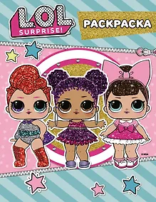 Купить L.O.L. Surprise. Цветная раскраска (голубая) (глиттер) — Фото №1