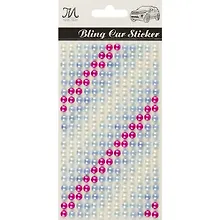 Купить Полужемчужины Диагональ с розовым, 18,5*9 — Фото №1