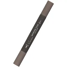 Купить Маркер художественный "Сонет" теплый серый 8, двухсторон., тонк. и широк.долото, Сонет — Фото №1