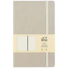 Купить Книга для записей А5 96л тчк. "Joy Book. Утренняя дымка" иск.кожа, тв.переплет, ляссе, резинка, инд.уп. — Фото №1