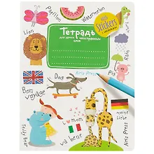 Купить Тетрадь для записи иностранных слов Айрис, А5, 32 листа, с наклейками, в ассортименте — Фото №1