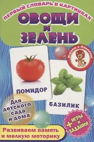 Купить Овощи и зелень. Развивающие карточки — Фото №1