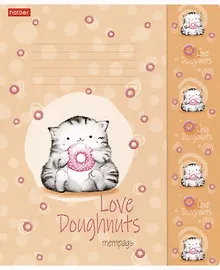 Купить Тетрадь в клетку Hatber, "Приключения кота Пирожка", 18 листов, в ассортименте — Фото №1