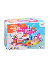 Купить Набор для детской лепки из легкого пластилина ТМ GENIO KIDS-ART Весёлая выпечка — Фото №1