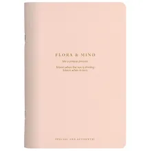 Купить Тетрадь в клетку Be Smart, Flora, 48 листов, розовая — Фото №1