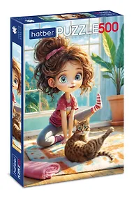 Купить Пазл Hatber "Веселая гимнастика" "Premium", 500 элементов — Фото №1