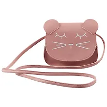 Купить Сумка на кнопке в виде мордочки кота (кожзам)(17х16) — Фото №1