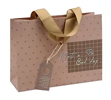 Купить Пакет A5 18*23*100 "Not bad day" нейтр., бум.мат.ламинат — Фото №1