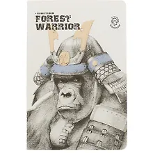 Купить Тетрадь в клетку Languo, Forest warrior, 44 листа, в ассортименте — Фото №1