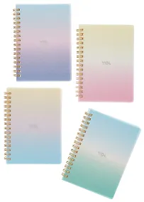 Купить Записная книжка А6 80 листов в клетку, "Sparkling" на спирали, в ассортименте, Yoi — Фото №1